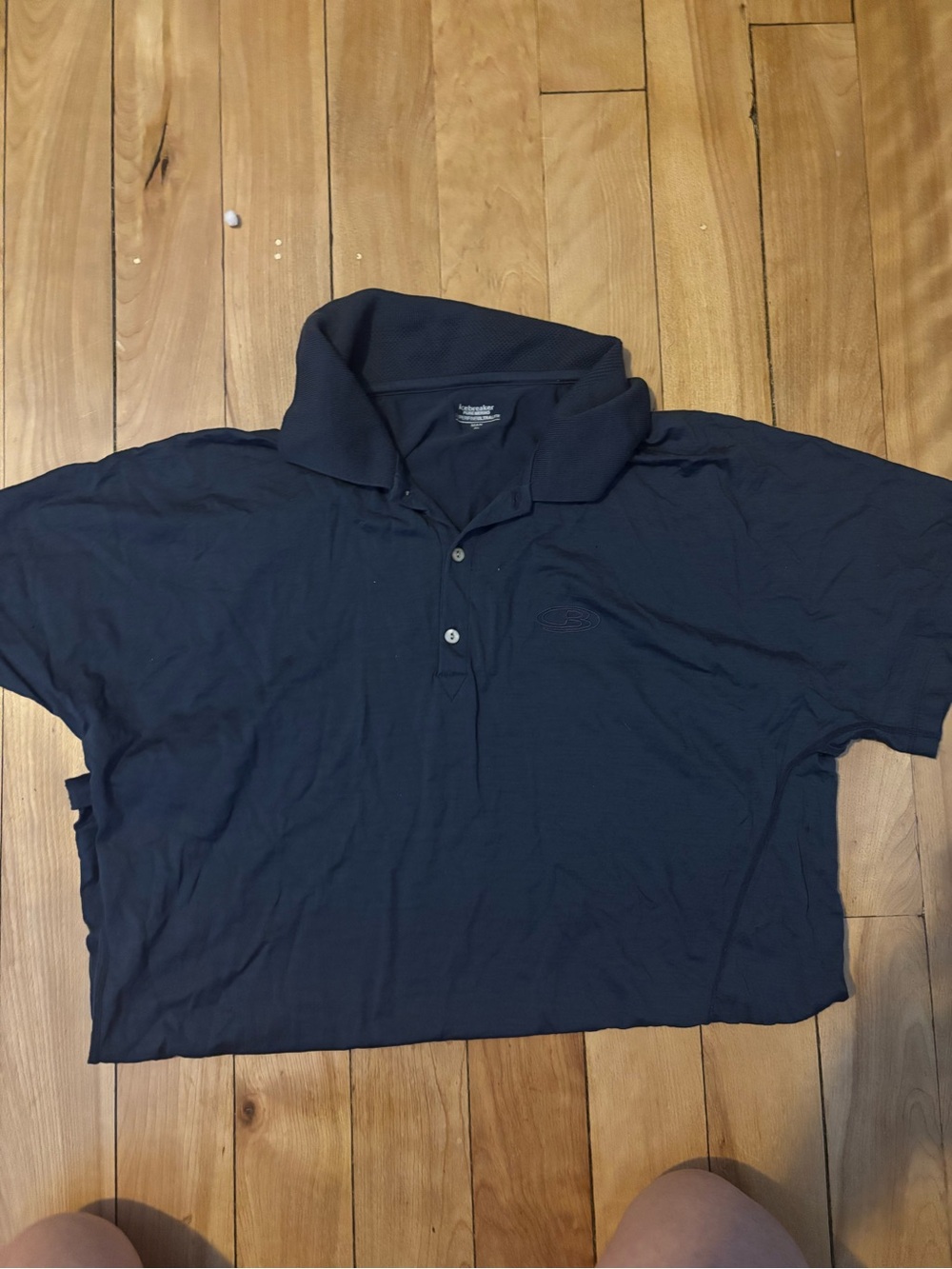 Icebreaker Classic Men's Navy Polo Shirt